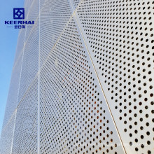 Perforated Metal Exterior Wall Cladding Aluminum Facade